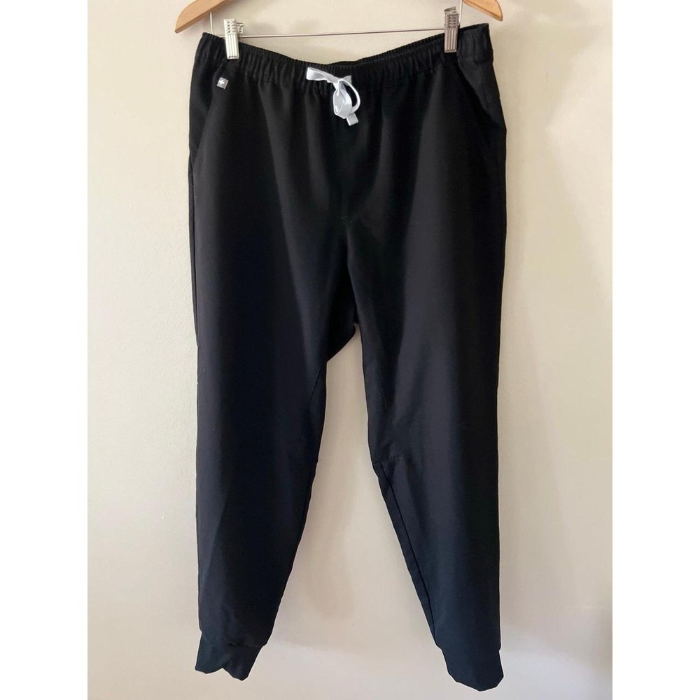 FIGS Men's Tansen Jogger Scrub Pants Black Large